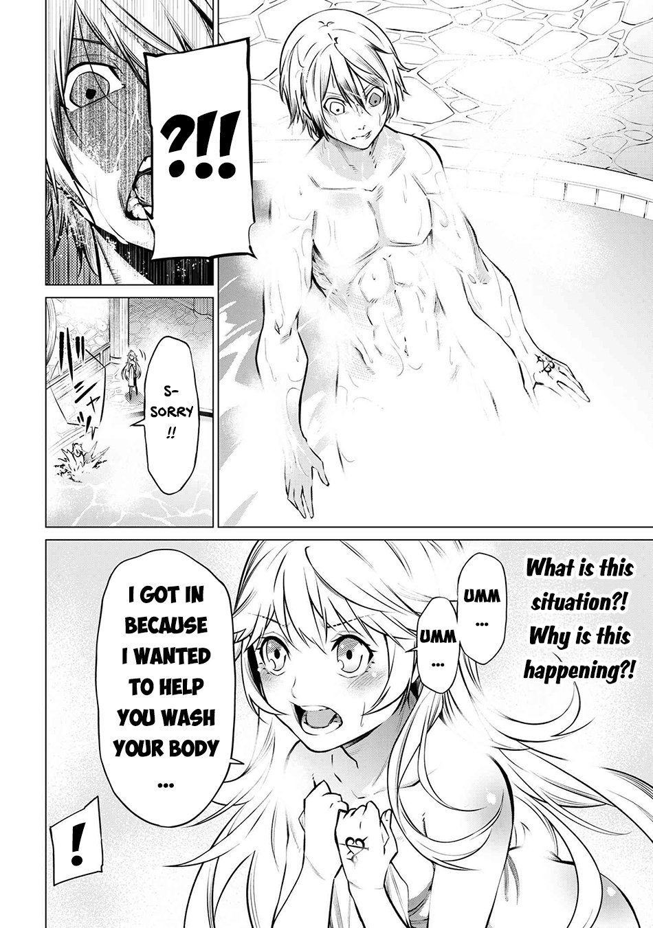 SSS-Rank Dungeon de Knife Ippon Tewatasare Tsuihou Sareta Shiro Madoushi: Yggdrasil no Noroi ni yori Jakuten de aru Maryoku Fusoku wo Kokufuku-shi Sekai Saikyou e to Itaru chapter 10.1 page 3