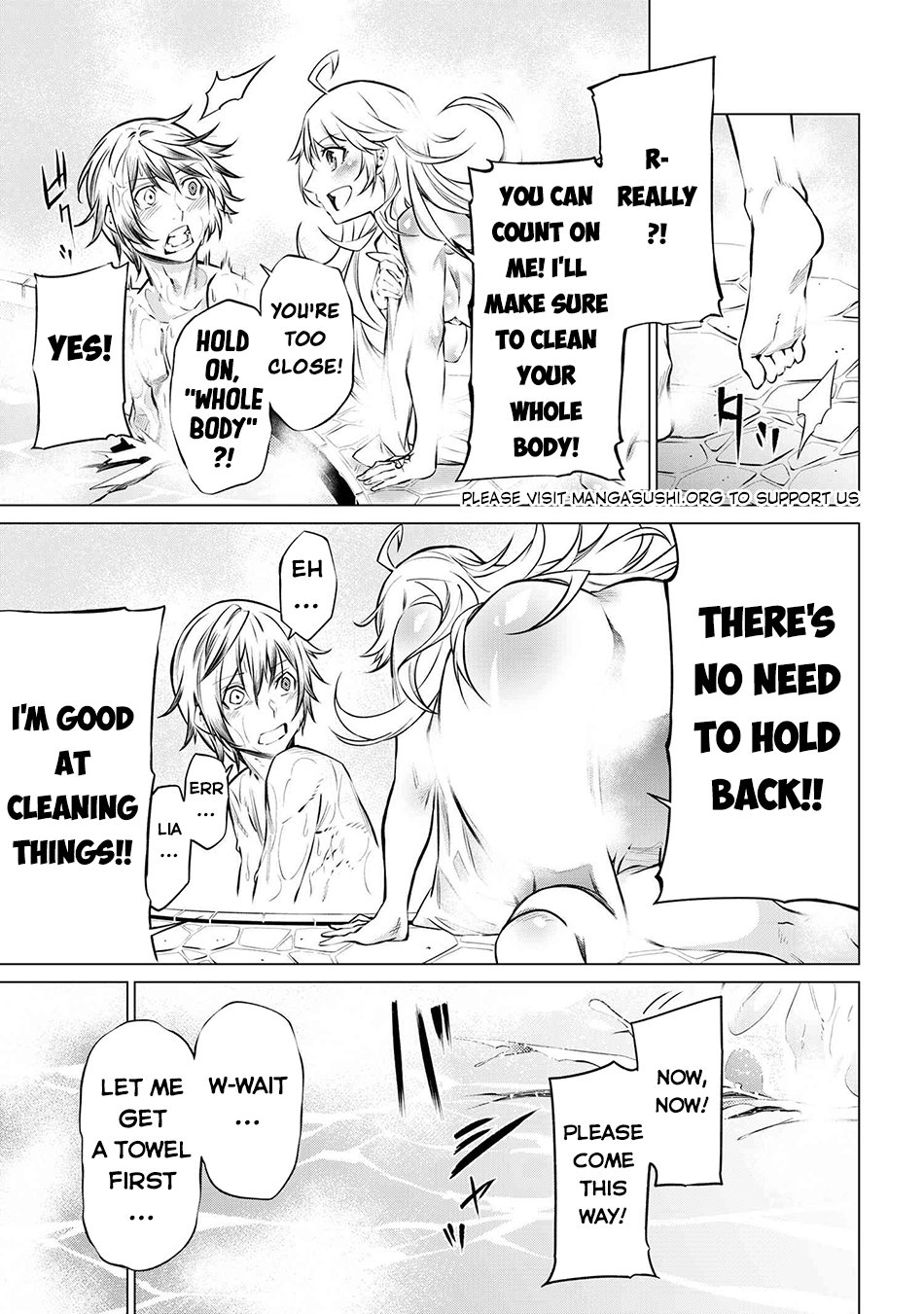 SSS-Rank Dungeon de Knife Ippon Tewatasare Tsuihou Sareta Shiro Madoushi: Yggdrasil no Noroi ni yori Jakuten de aru Maryoku Fusoku wo Kokufuku-shi Sekai Saikyou e to Itaru chapter 10.1 page 6