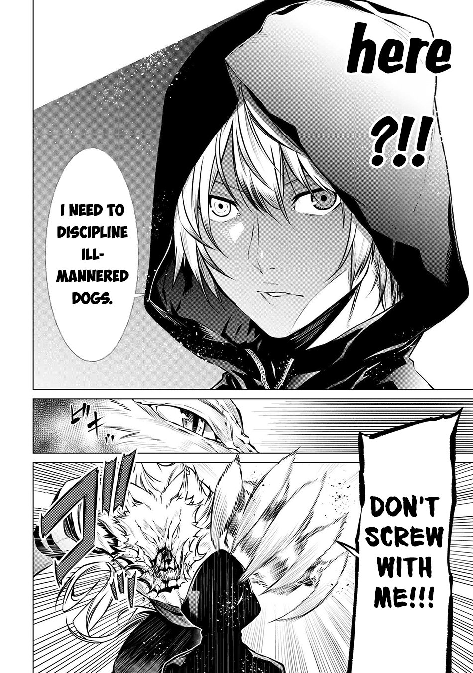 SSS-Rank Dungeon de Knife Ippon Tewatasare Tsuihou Sareta Shiro Madoushi: Yggdrasil no Noroi ni yori Jakuten de aru Maryoku Fusoku wo Kokufuku-shi Sekai Saikyou e to Itaru chapter 11.1 page 3