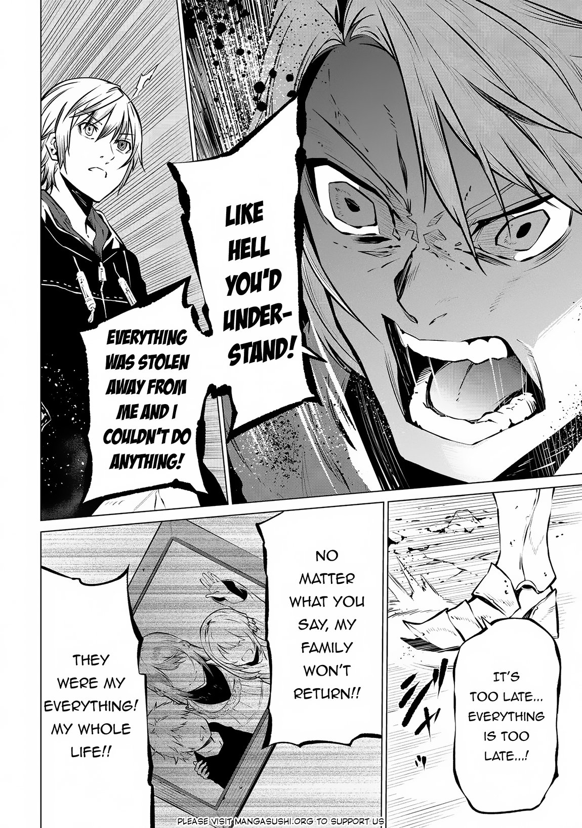 SSS-Rank Dungeon de Knife Ippon Tewatasare Tsuihou Sareta Shiro Madoushi: Yggdrasil no Noroi ni yori Jakuten de aru Maryoku Fusoku wo Kokufuku-shi Sekai Saikyou e to Itaru chapter 11.2 page 11