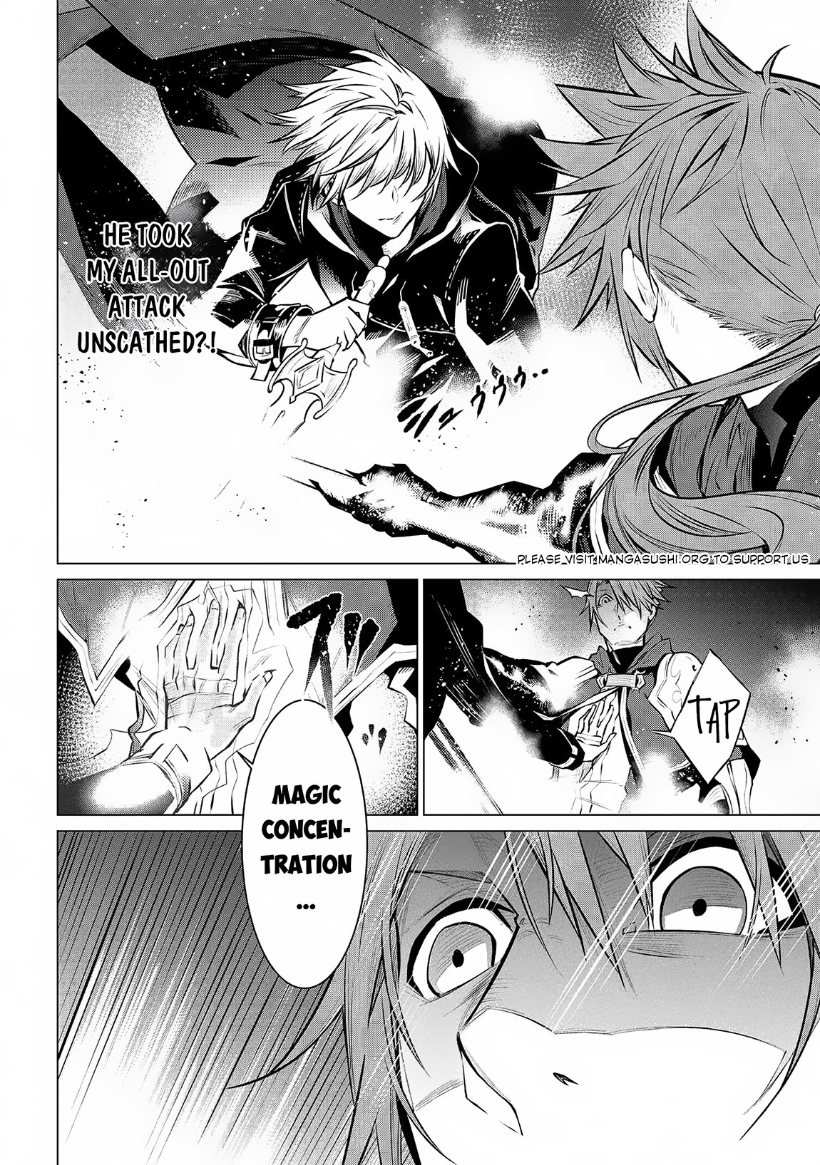 SSS-Rank Dungeon de Knife Ippon Tewatasare Tsuihou Sareta Shiro Madoushi: Yggdrasil no Noroi ni yori Jakuten de aru Maryoku Fusoku wo Kokufuku-shi Sekai Saikyou e to Itaru chapter 12.1 page 13