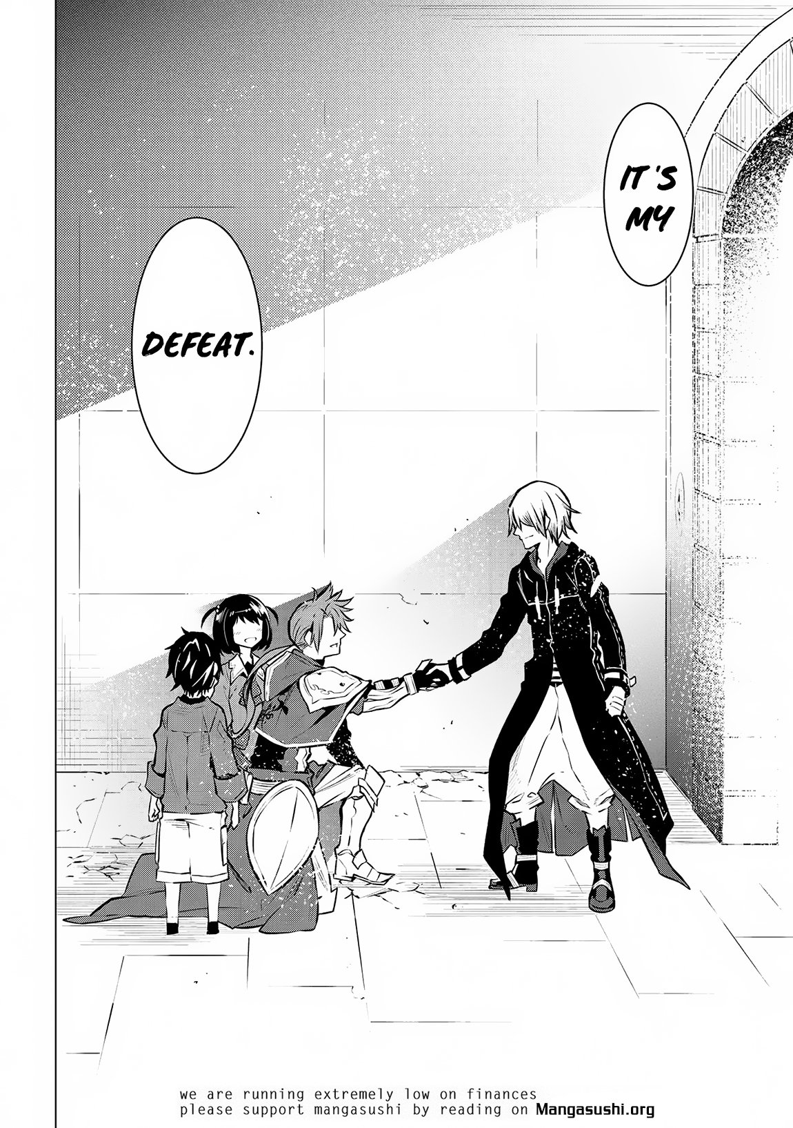 SSS-Rank Dungeon de Knife Ippon Tewatasare Tsuihou Sareta Shiro Madoushi: Yggdrasil no Noroi ni yori Jakuten de aru Maryoku Fusoku wo Kokufuku-shi Sekai Saikyou e to Itaru chapter 12.2 page 20