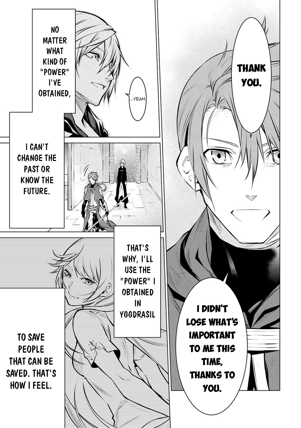 SSS-Rank Dungeon de Knife Ippon Tewatasare Tsuihou Sareta Shiro Madoushi: Yggdrasil no Noroi ni yori Jakuten de aru Maryoku Fusoku wo Kokufuku-shi Sekai Saikyou e to Itaru chapter 13.1 page 10