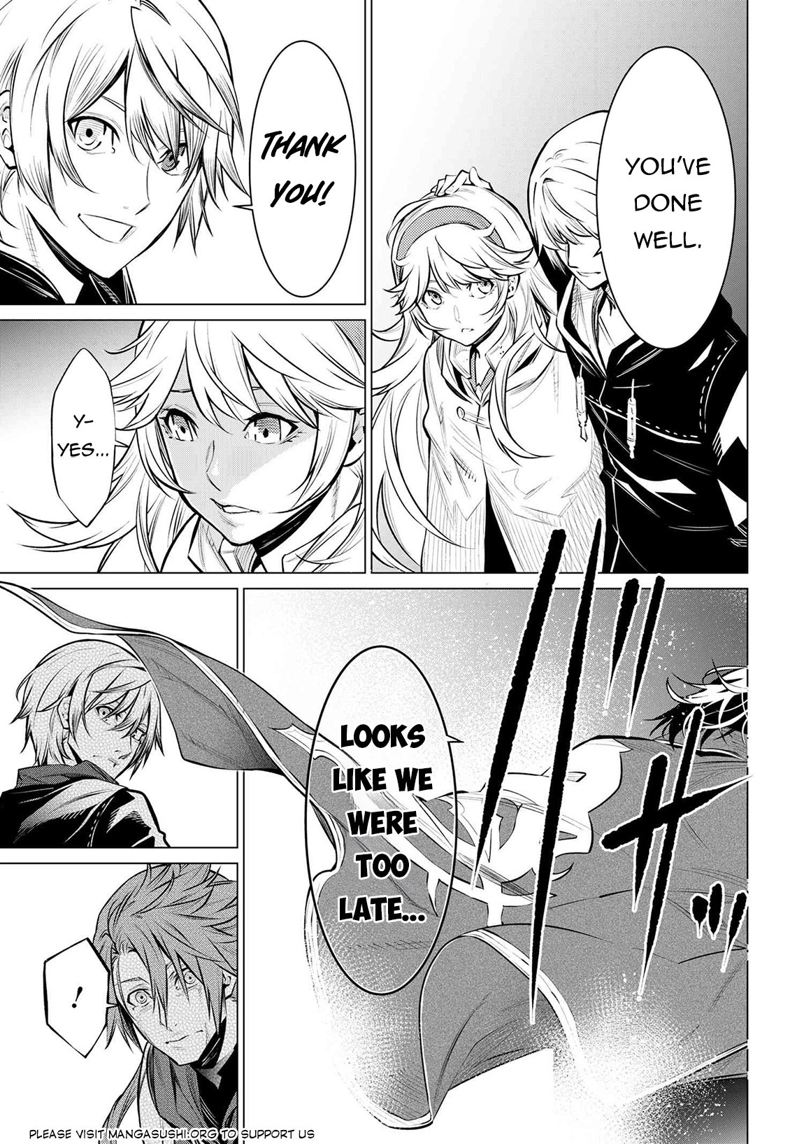 SSS-Rank Dungeon de Knife Ippon Tewatasare Tsuihou Sareta Shiro Madoushi: Yggdrasil no Noroi ni yori Jakuten de aru Maryoku Fusoku wo Kokufuku-shi Sekai Saikyou e to Itaru chapter 13.1 page 20