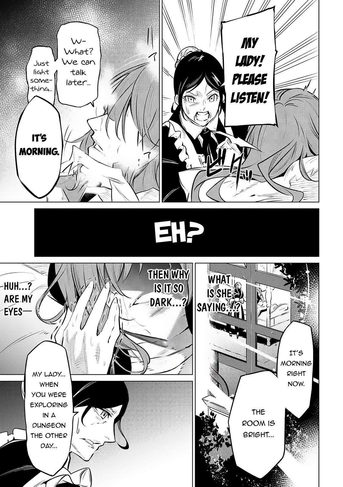 SSS-Rank Dungeon de Knife Ippon Tewatasare Tsuihou Sareta Shiro Madoushi: Yggdrasil no Noroi ni yori Jakuten de aru Maryoku Fusoku wo Kokufuku-shi Sekai Saikyou e to Itaru chapter 13.2 page 24