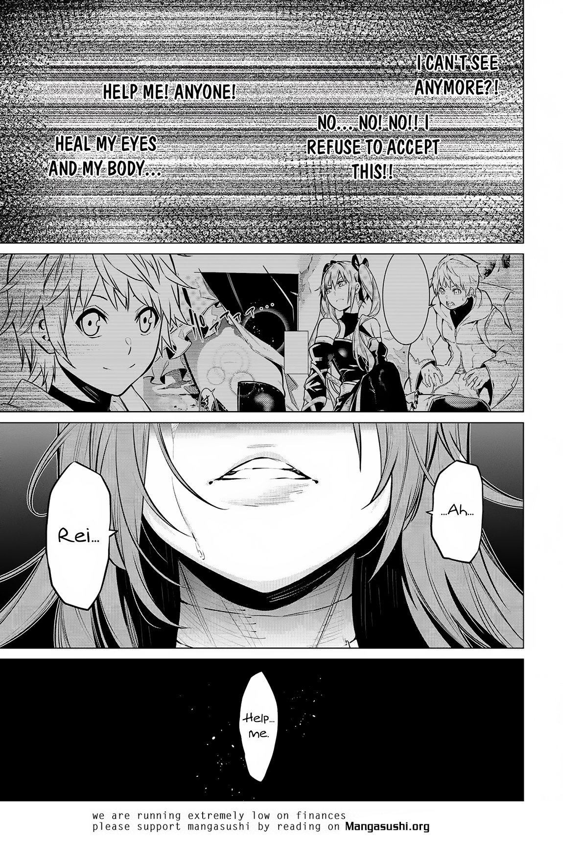 SSS-Rank Dungeon de Knife Ippon Tewatasare Tsuihou Sareta Shiro Madoushi: Yggdrasil no Noroi ni yori Jakuten de aru Maryoku Fusoku wo Kokufuku-shi Sekai Saikyou e to Itaru chapter 13.2 page 26