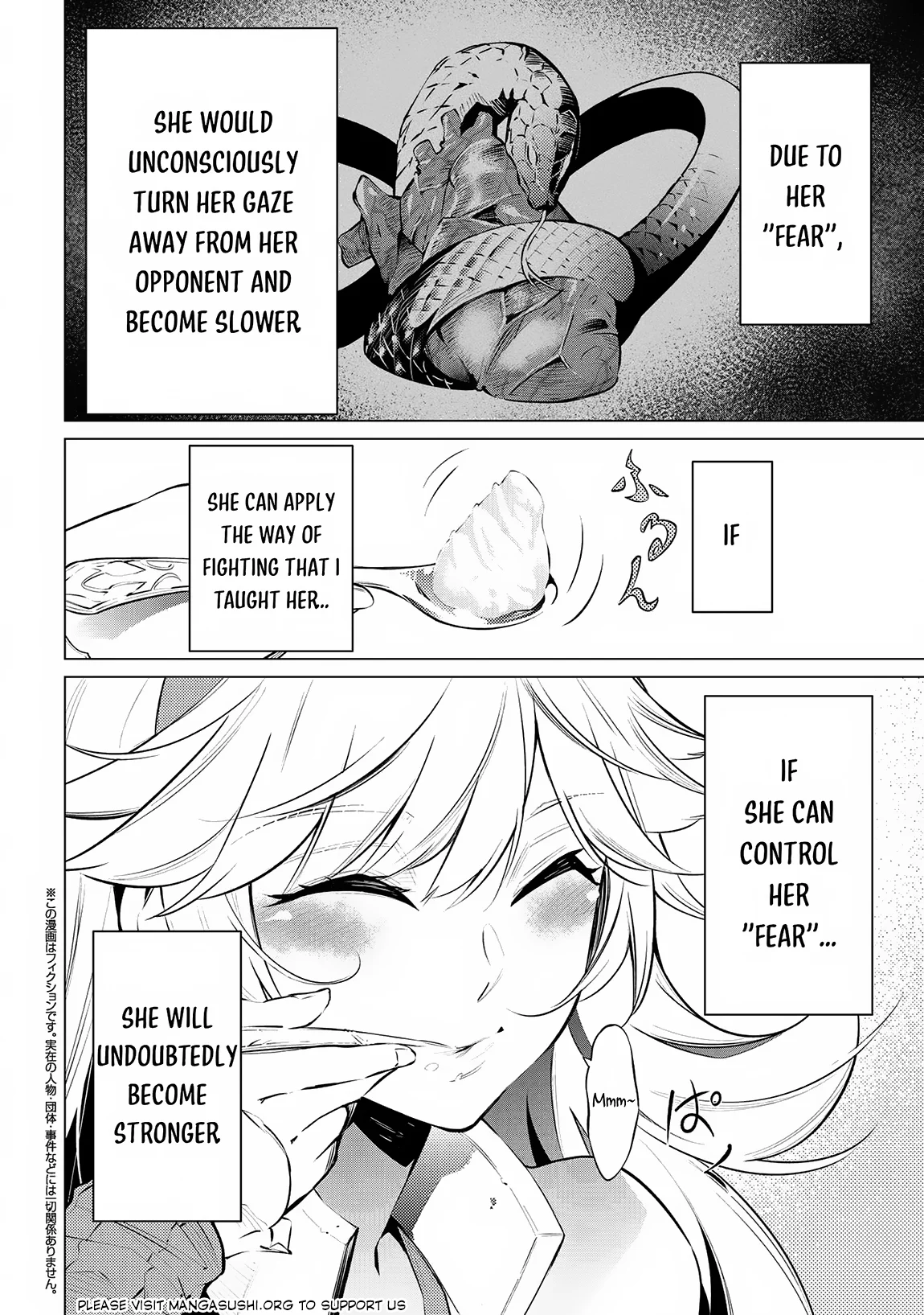 SSS-Rank Dungeon de Knife Ippon Tewatasare Tsuihou Sareta Shiro Madoushi: Yggdrasil no Noroi ni yori Jakuten de aru Maryoku Fusoku wo Kokufuku-shi Sekai Saikyou e to Itaru chapter 14.3 page 2