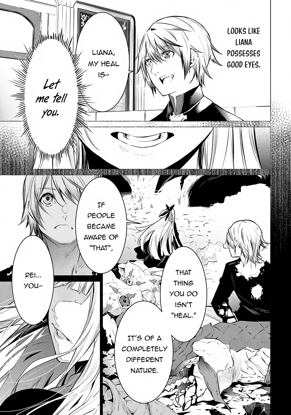 SSS-Rank Dungeon de Knife Ippon Tewatasare Tsuihou Sareta Shiro Madoushi: Yggdrasil no Noroi ni yori Jakuten de aru Maryoku Fusoku wo Kokufuku-shi Sekai Saikyou e to Itaru chapter 14.3 page 7