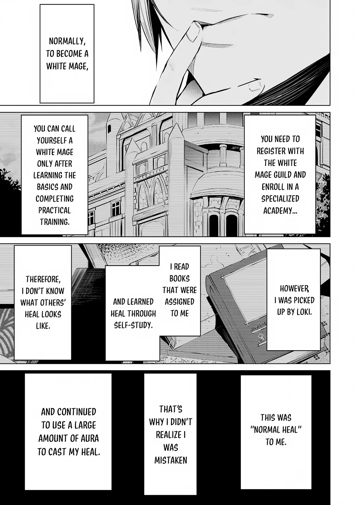 SSS-Rank Dungeon de Knife Ippon Tewatasare Tsuihou Sareta Shiro Madoushi: Yggdrasil no Noroi ni yori Jakuten de aru Maryoku Fusoku wo Kokufuku-shi Sekai Saikyou e to Itaru chapter 14.3 page 9