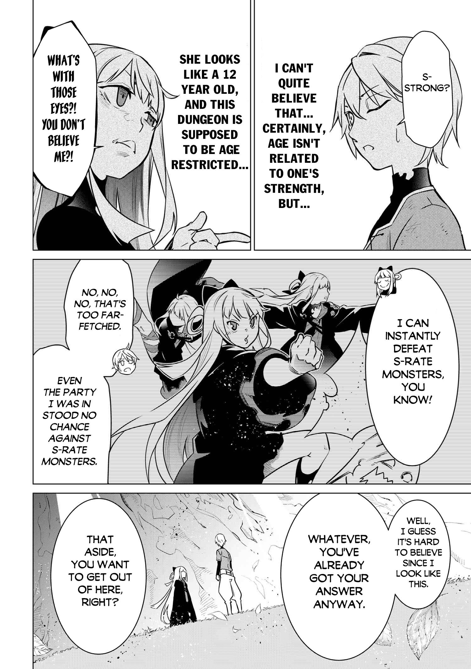 SSS-Rank Dungeon de Knife Ippon Tewatasare Tsuihou Sareta Shiro Madoushi: Yggdrasil no Noroi ni yori Jakuten de aru Maryoku Fusoku wo Kokufuku-shi Sekai Saikyou e to Itaru chapter 2.1 page 13