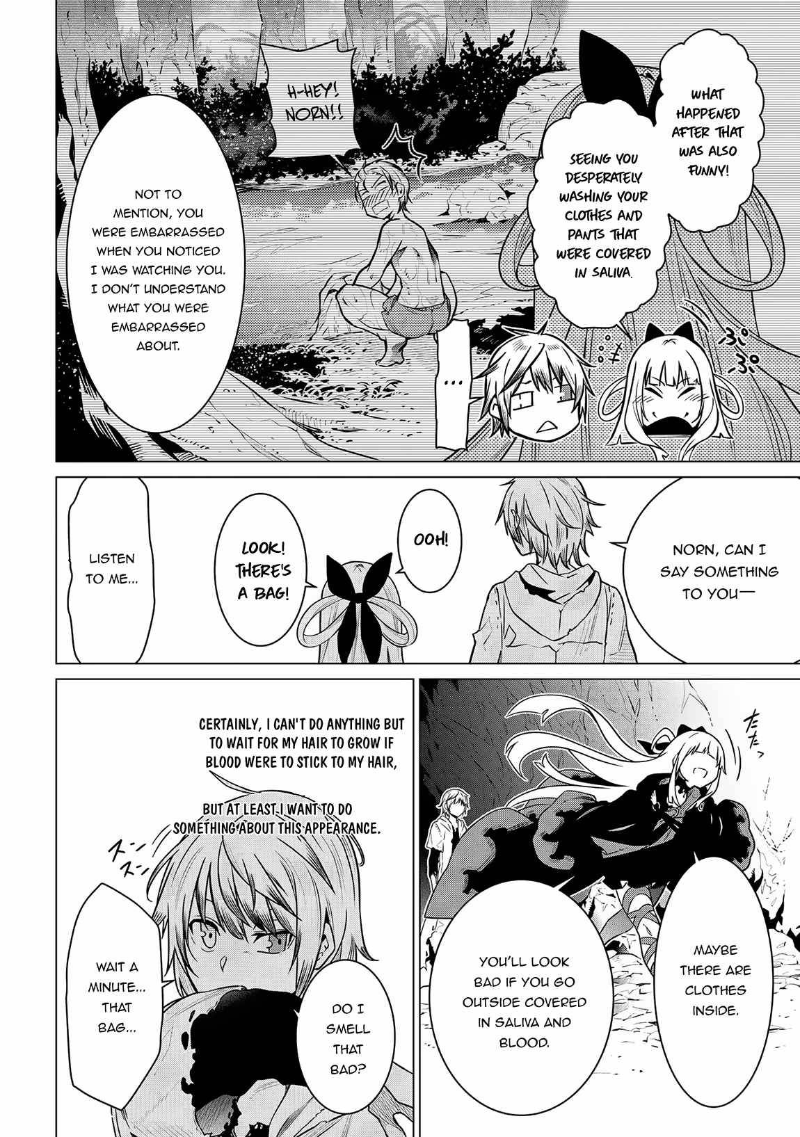 SSS-Rank Dungeon de Knife Ippon Tewatasare Tsuihou Sareta Shiro Madoushi: Yggdrasil no Noroi ni yori Jakuten de aru Maryoku Fusoku wo Kokufuku-shi Sekai Saikyou e to Itaru chapter 3.1 page 12