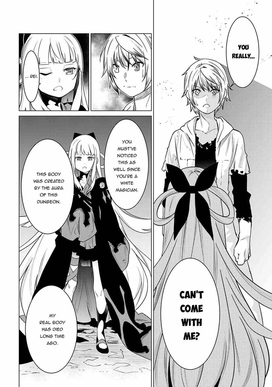 SSS-Rank Dungeon de Knife Ippon Tewatasare Tsuihou Sareta Shiro Madoushi: Yggdrasil no Noroi ni yori Jakuten de aru Maryoku Fusoku wo Kokufuku-shi Sekai Saikyou e to Itaru chapter 3.2 page 12