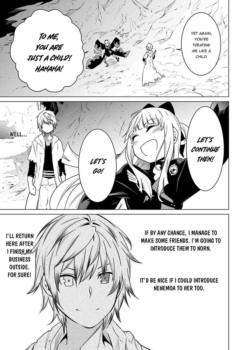 SSS-Rank Dungeon de Knife Ippon Tewatasare Tsuihou Sareta Shiro Madoushi: Yggdrasil no Noroi ni yori Jakuten de aru Maryoku Fusoku wo Kokufuku-shi Sekai Saikyou e to Itaru chapter 3.2 page 7