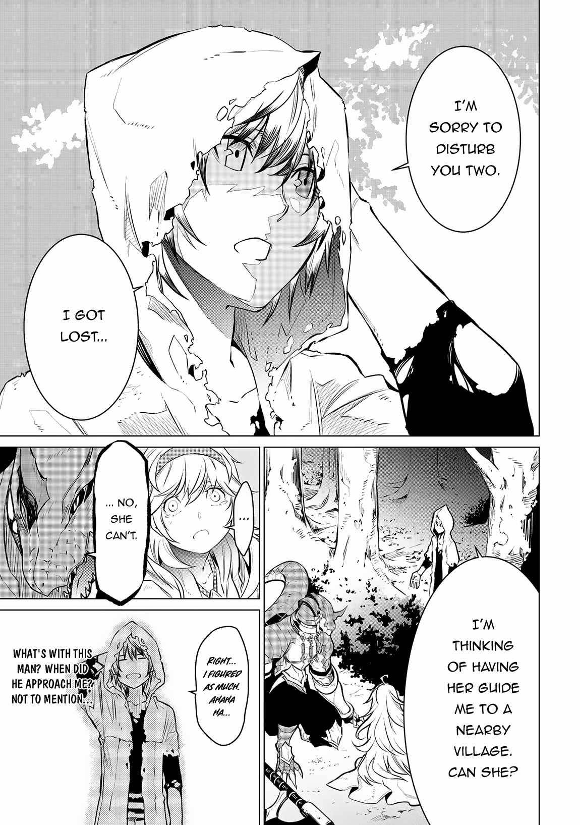 SSS-Rank Dungeon de Knife Ippon Tewatasare Tsuihou Sareta Shiro Madoushi: Yggdrasil no Noroi ni yori Jakuten de aru Maryoku Fusoku wo Kokufuku-shi Sekai Saikyou e to Itaru chapter 4.1 page 18