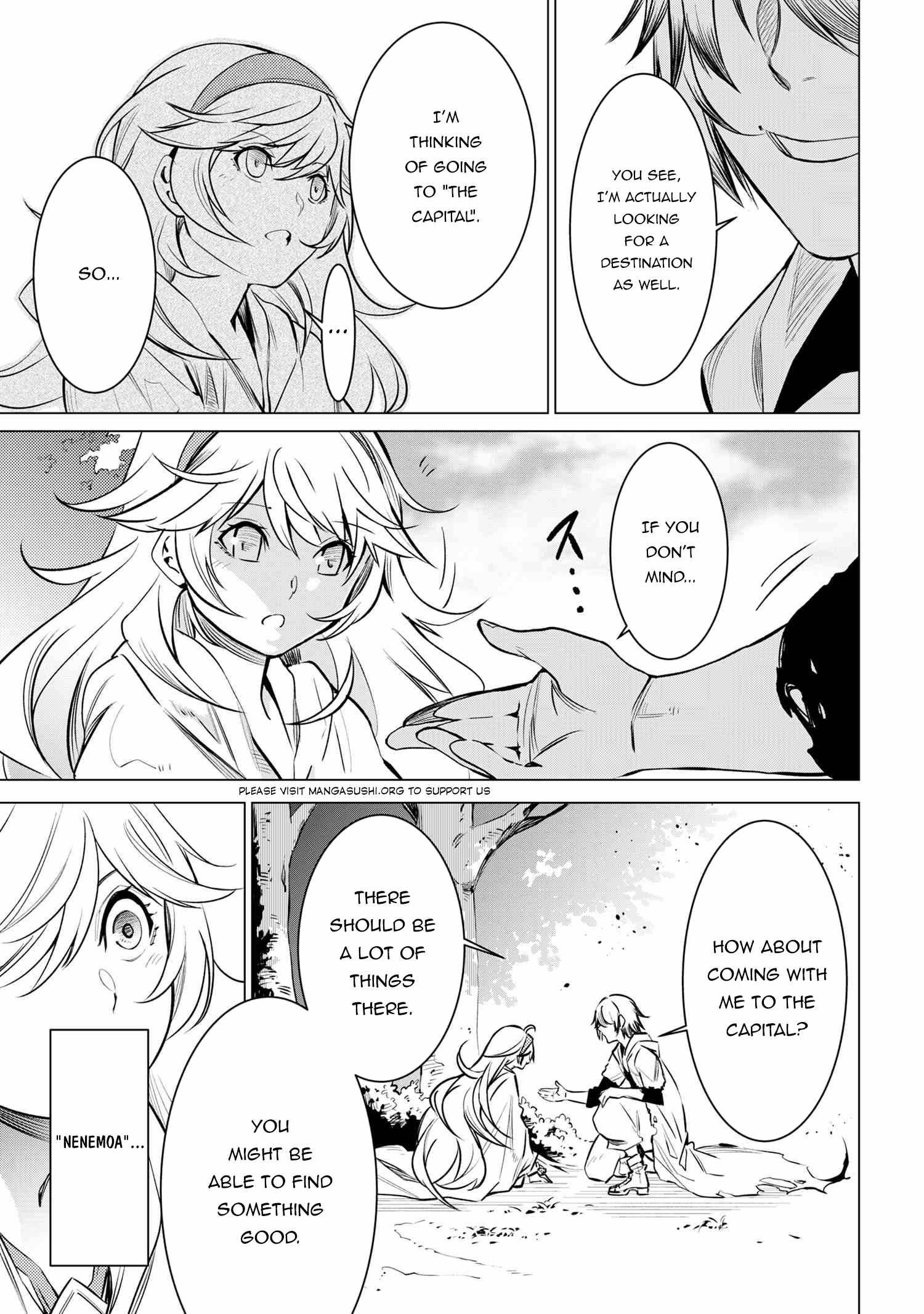 SSS-Rank Dungeon de Knife Ippon Tewatasare Tsuihou Sareta Shiro Madoushi: Yggdrasil no Noroi ni yori Jakuten de aru Maryoku Fusoku wo Kokufuku-shi Sekai Saikyou e to Itaru chapter 4.2 page 20