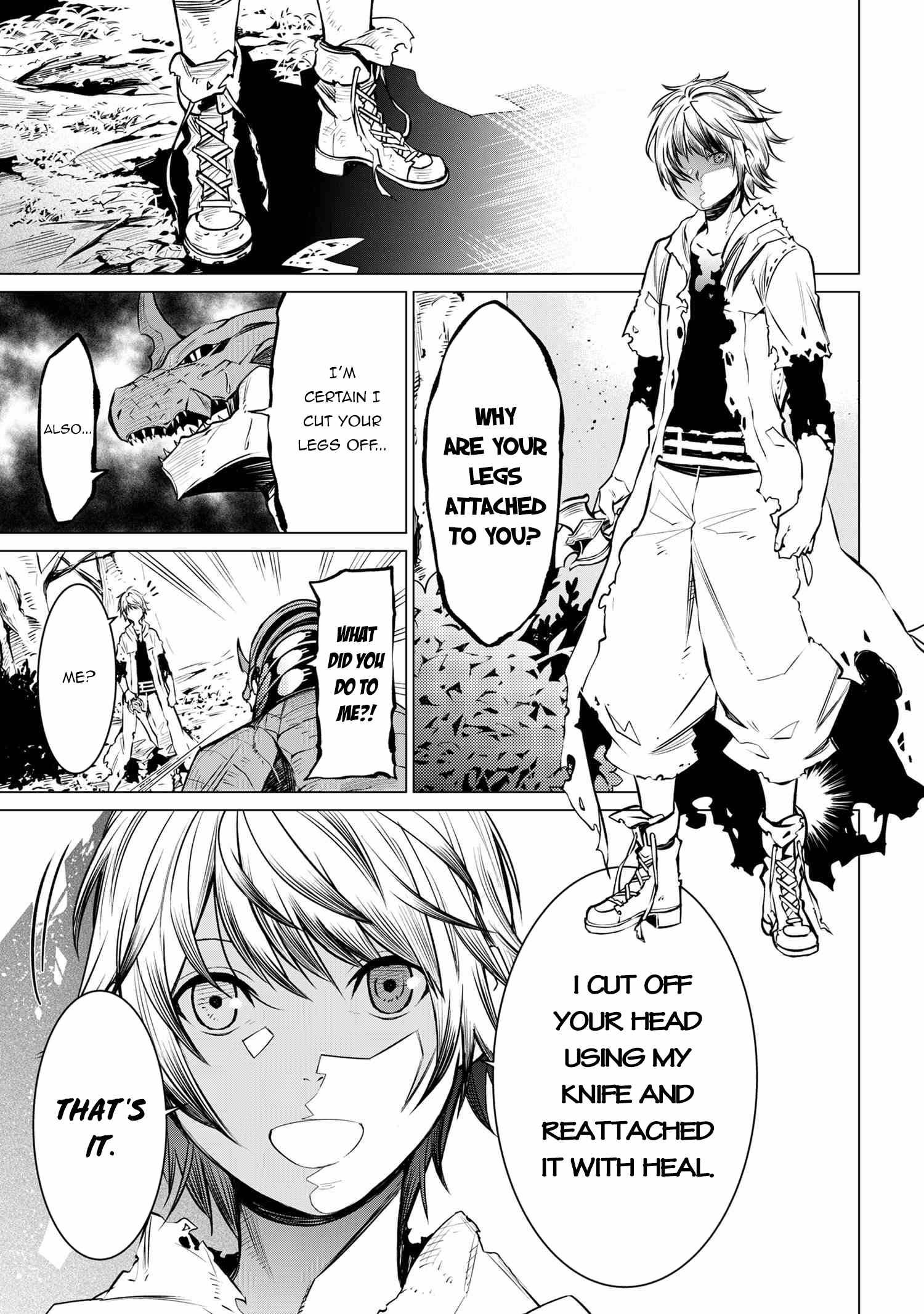 SSS-Rank Dungeon de Knife Ippon Tewatasare Tsuihou Sareta Shiro Madoushi: Yggdrasil no Noroi ni yori Jakuten de aru Maryoku Fusoku wo Kokufuku-shi Sekai Saikyou e to Itaru chapter 4.2 page 6