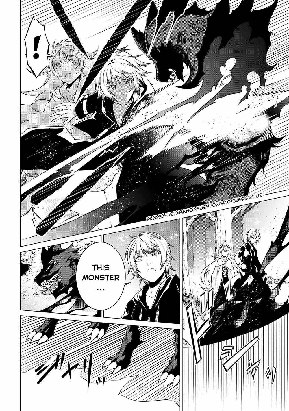 SSS-Rank Dungeon de Knife Ippon Tewatasare Tsuihou Sareta Shiro Madoushi: Yggdrasil no Noroi ni yori Jakuten de aru Maryoku Fusoku wo Kokufuku-shi Sekai Saikyou e to Itaru chapter 5.1 page 15