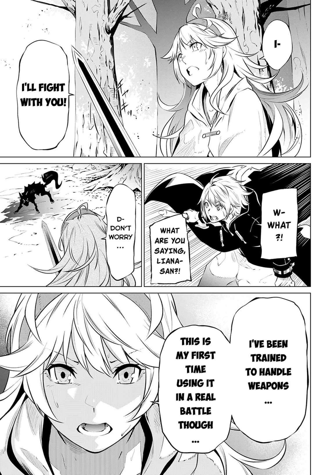 SSS-Rank Dungeon de Knife Ippon Tewatasare Tsuihou Sareta Shiro Madoushi: Yggdrasil no Noroi ni yori Jakuten de aru Maryoku Fusoku wo Kokufuku-shi Sekai Saikyou e to Itaru chapter 5.2 page 3