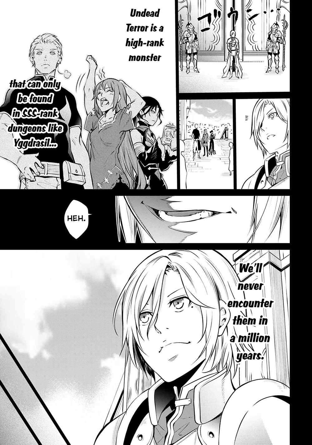 SSS-Rank Dungeon de Knife Ippon Tewatasare Tsuihou Sareta Shiro Madoushi: Yggdrasil no Noroi ni yori Jakuten de aru Maryoku Fusoku wo Kokufuku-shi Sekai Saikyou e to Itaru chapter 6.1 page 16