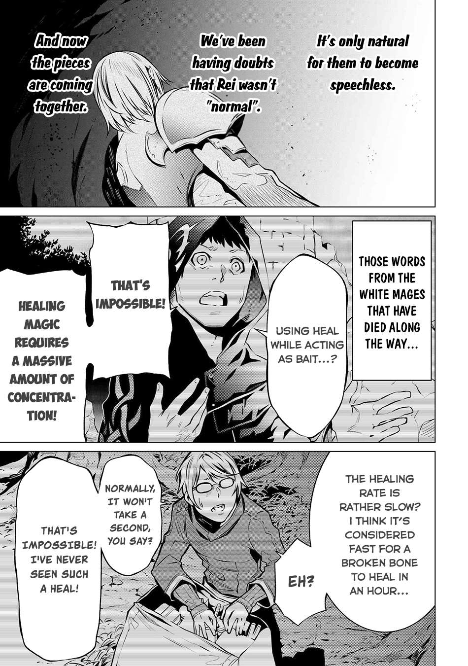 SSS-Rank Dungeon de Knife Ippon Tewatasare Tsuihou Sareta Shiro Madoushi: Yggdrasil no Noroi ni yori Jakuten de aru Maryoku Fusoku wo Kokufuku-shi Sekai Saikyou e to Itaru chapter 6.2 page 15