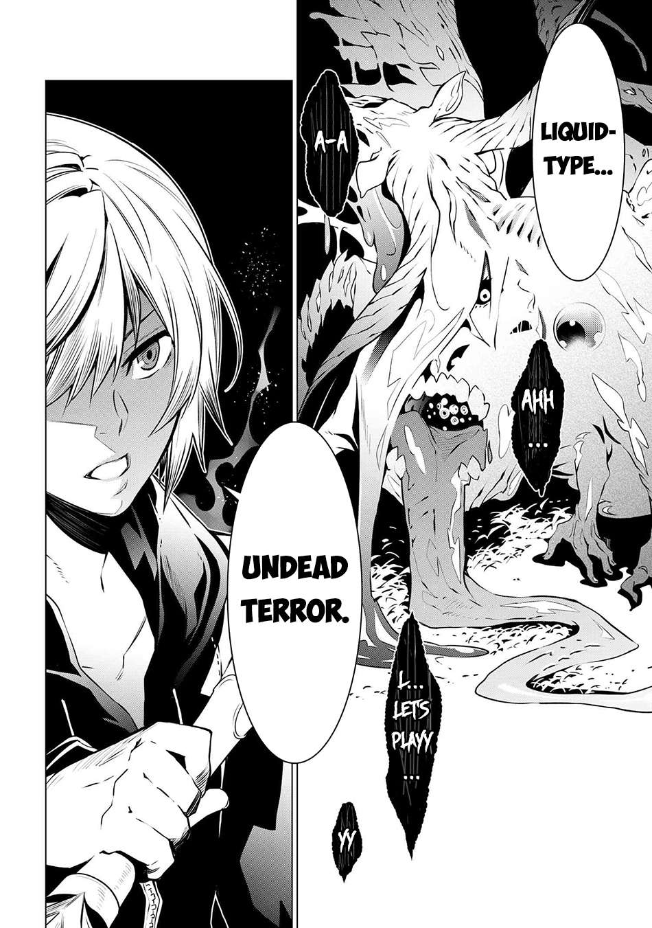 SSS-Rank Dungeon de Knife Ippon Tewatasare Tsuihou Sareta Shiro Madoushi: Yggdrasil no Noroi ni yori Jakuten de aru Maryoku Fusoku wo Kokufuku-shi Sekai Saikyou e to Itaru chapter 6.2 page 24