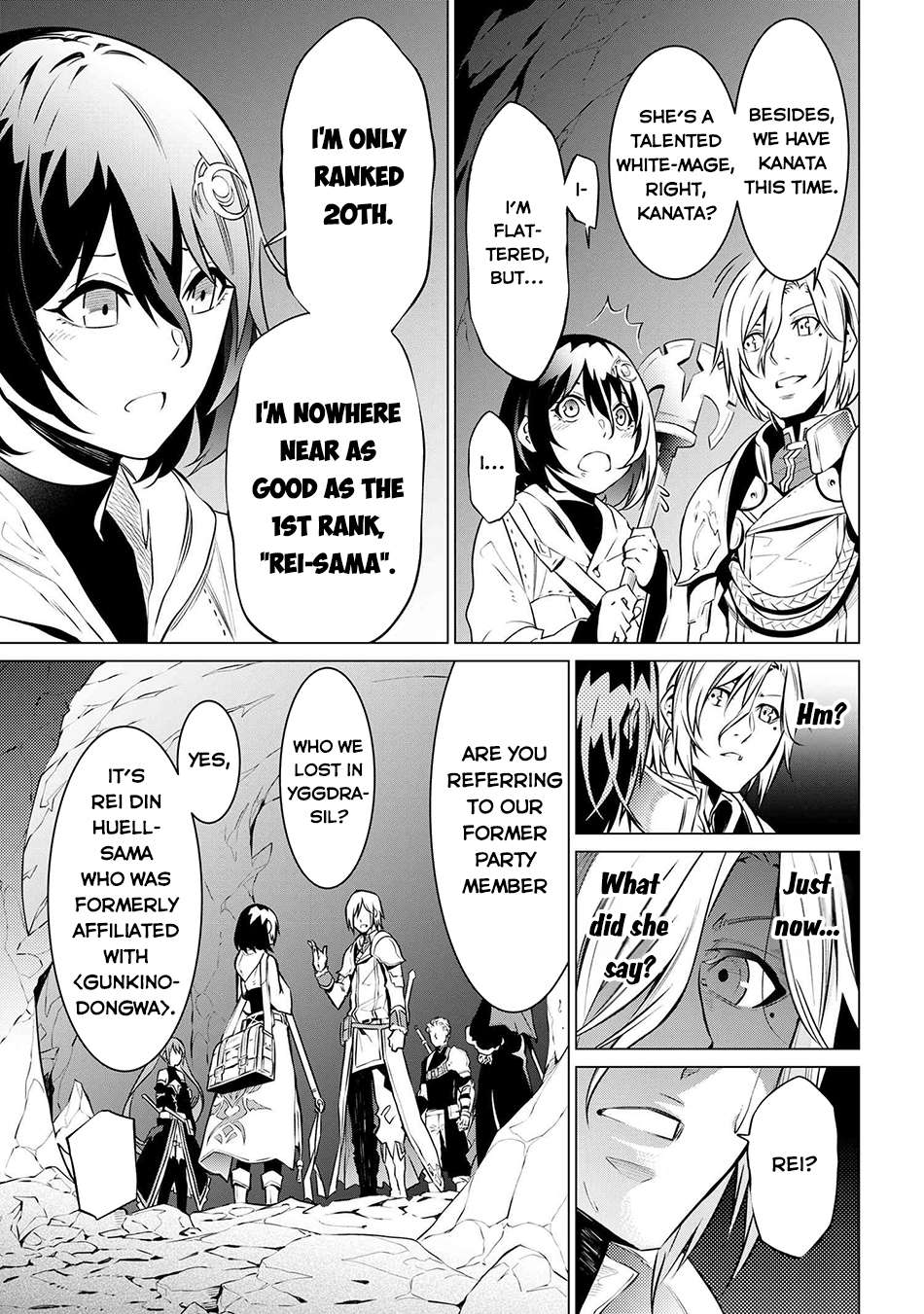 SSS-Rank Dungeon de Knife Ippon Tewatasare Tsuihou Sareta Shiro Madoushi: Yggdrasil no Noroi ni yori Jakuten de aru Maryoku Fusoku wo Kokufuku-shi Sekai Saikyou e to Itaru chapter 6.2 page 9