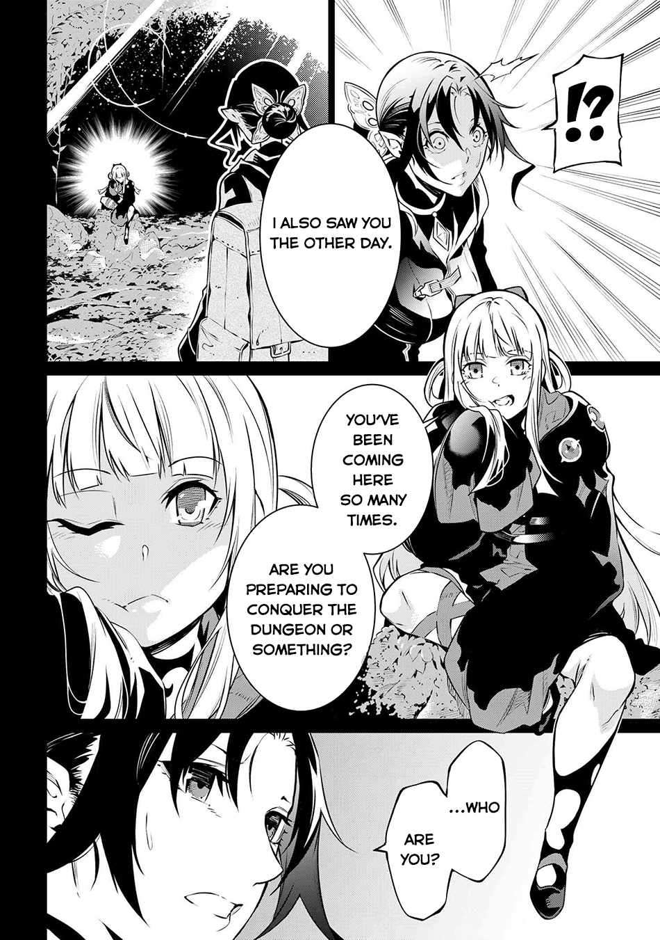 SSS-Rank Dungeon de Knife Ippon Tewatasare Tsuihou Sareta Shiro Madoushi: Yggdrasil no Noroi ni yori Jakuten de aru Maryoku Fusoku wo Kokufuku-shi Sekai Saikyou e to Itaru chapter 7.1 page 7