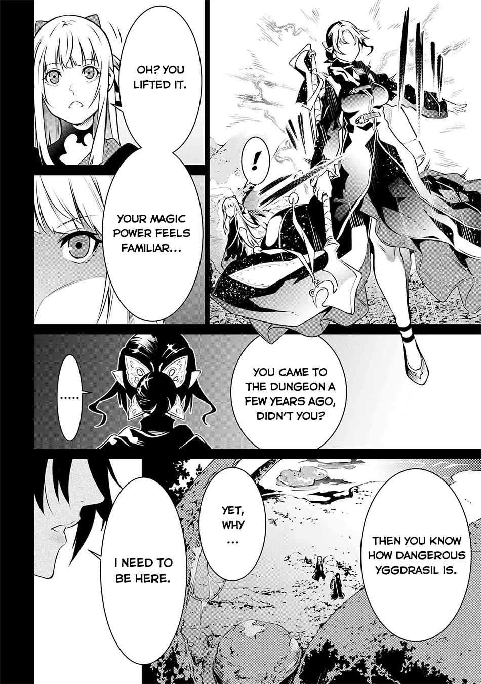 SSS-Rank Dungeon de Knife Ippon Tewatasare Tsuihou Sareta Shiro Madoushi: Yggdrasil no Noroi ni yori Jakuten de aru Maryoku Fusoku wo Kokufuku-shi Sekai Saikyou e to Itaru chapter 7.1 page 9