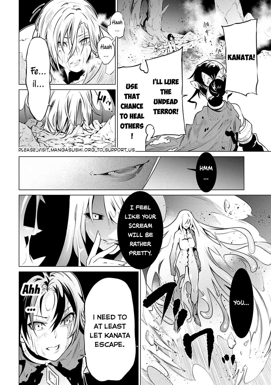 SSS-Rank Dungeon de Knife Ippon Tewatasare Tsuihou Sareta Shiro Madoushi: Yggdrasil no Noroi ni yori Jakuten de aru Maryoku Fusoku wo Kokufuku-shi Sekai Saikyou e to Itaru chapter 7.2 page 16