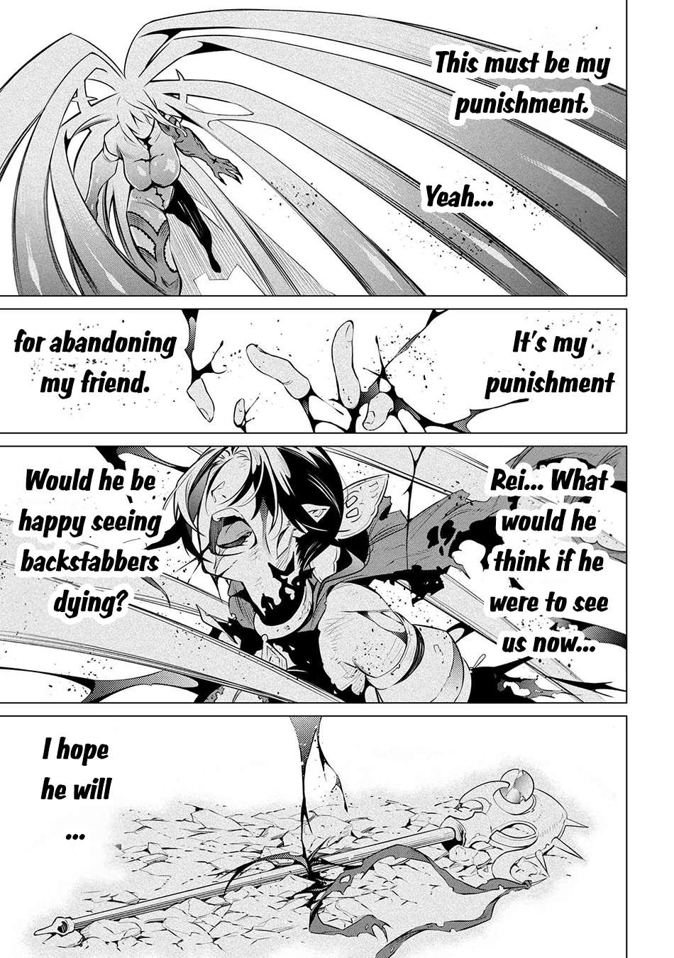 SSS-Rank Dungeon de Knife Ippon Tewatasare Tsuihou Sareta Shiro Madoushi: Yggdrasil no Noroi ni yori Jakuten de aru Maryoku Fusoku wo Kokufuku-shi Sekai Saikyou e to Itaru chapter 7.2 page 17