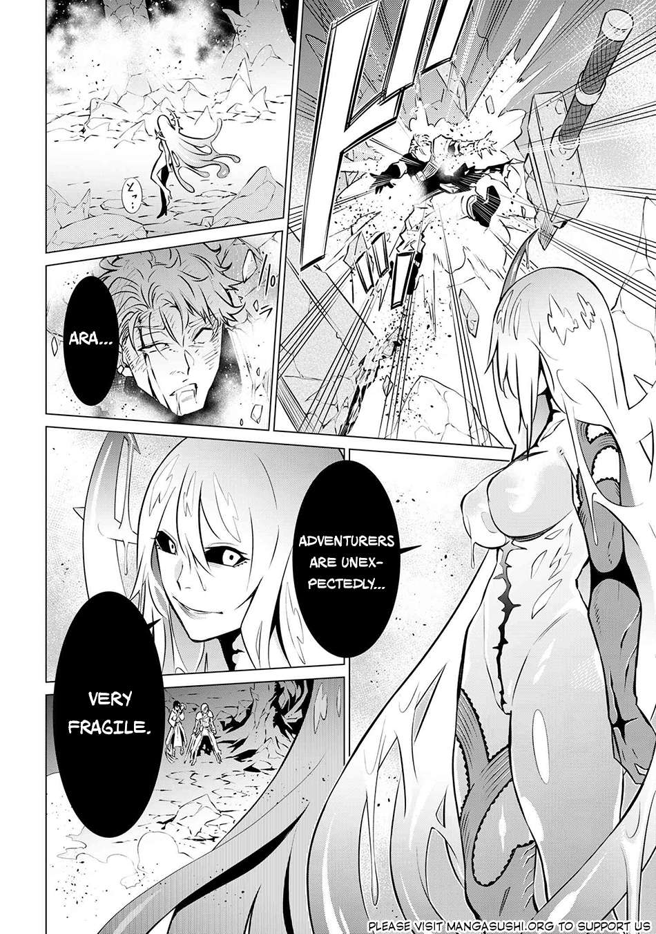 SSS-Rank Dungeon de Knife Ippon Tewatasare Tsuihou Sareta Shiro Madoushi: Yggdrasil no Noroi ni yori Jakuten de aru Maryoku Fusoku wo Kokufuku-shi Sekai Saikyou e to Itaru chapter 7.2 page 6