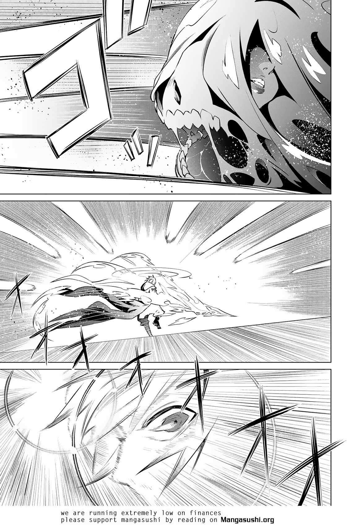 SSS-Rank Dungeon de Knife Ippon Tewatasare Tsuihou Sareta Shiro Madoushi: Yggdrasil no Noroi ni yori Jakuten de aru Maryoku Fusoku wo Kokufuku-shi Sekai Saikyou e to Itaru chapter 8.1 page 17