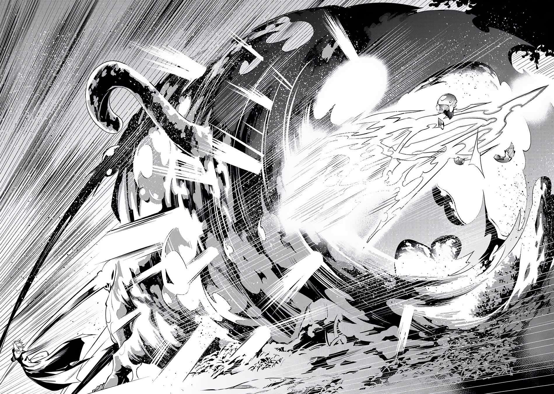 SSS-Rank Dungeon de Knife Ippon Tewatasare Tsuihou Sareta Shiro Madoushi: Yggdrasil no Noroi ni yori Jakuten de aru Maryoku Fusoku wo Kokufuku-shi Sekai Saikyou e to Itaru chapter 8.1 page 18