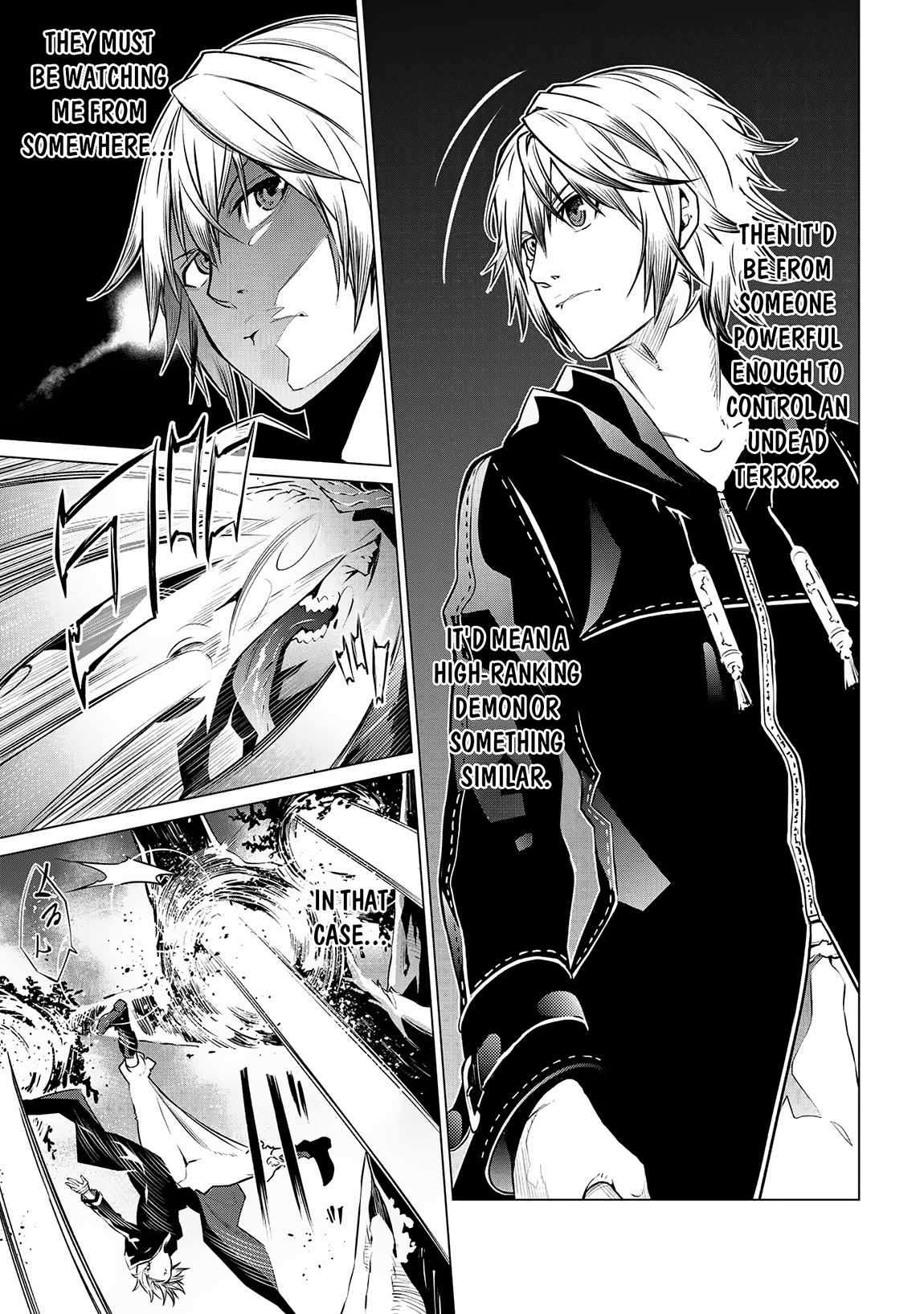 SSS-Rank Dungeon de Knife Ippon Tewatasare Tsuihou Sareta Shiro Madoushi: Yggdrasil no Noroi ni yori Jakuten de aru Maryoku Fusoku wo Kokufuku-shi Sekai Saikyou e to Itaru chapter 8.1 page 9