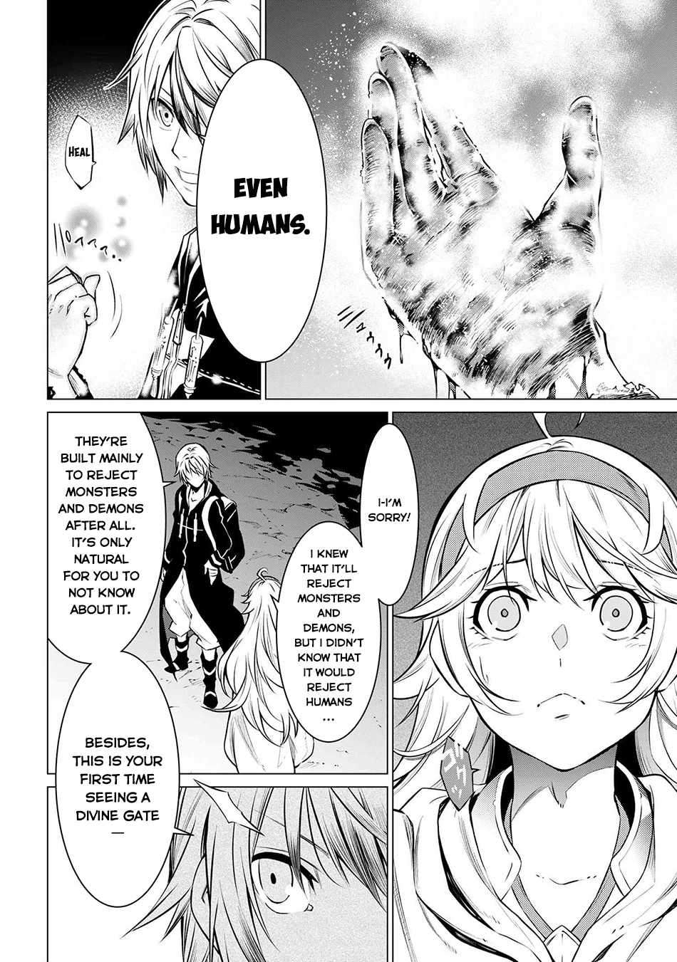 SSS-Rank Dungeon de Knife Ippon Tewatasare Tsuihou Sareta Shiro Madoushi: Yggdrasil no Noroi ni yori Jakuten de aru Maryoku Fusoku wo Kokufuku-shi Sekai Saikyou e to Itaru chapter 8.2 page 12