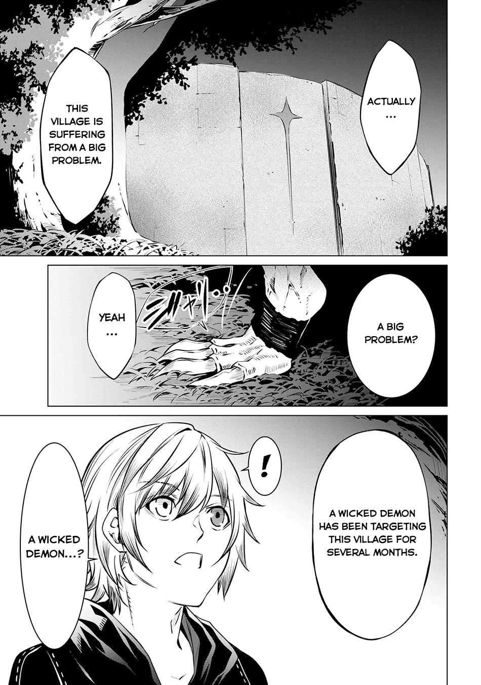 SSS-Rank Dungeon de Knife Ippon Tewatasare Tsuihou Sareta Shiro Madoushi: Yggdrasil no Noroi ni yori Jakuten de aru Maryoku Fusoku wo Kokufuku-shi Sekai Saikyou e to Itaru chapter 8.2 page 19