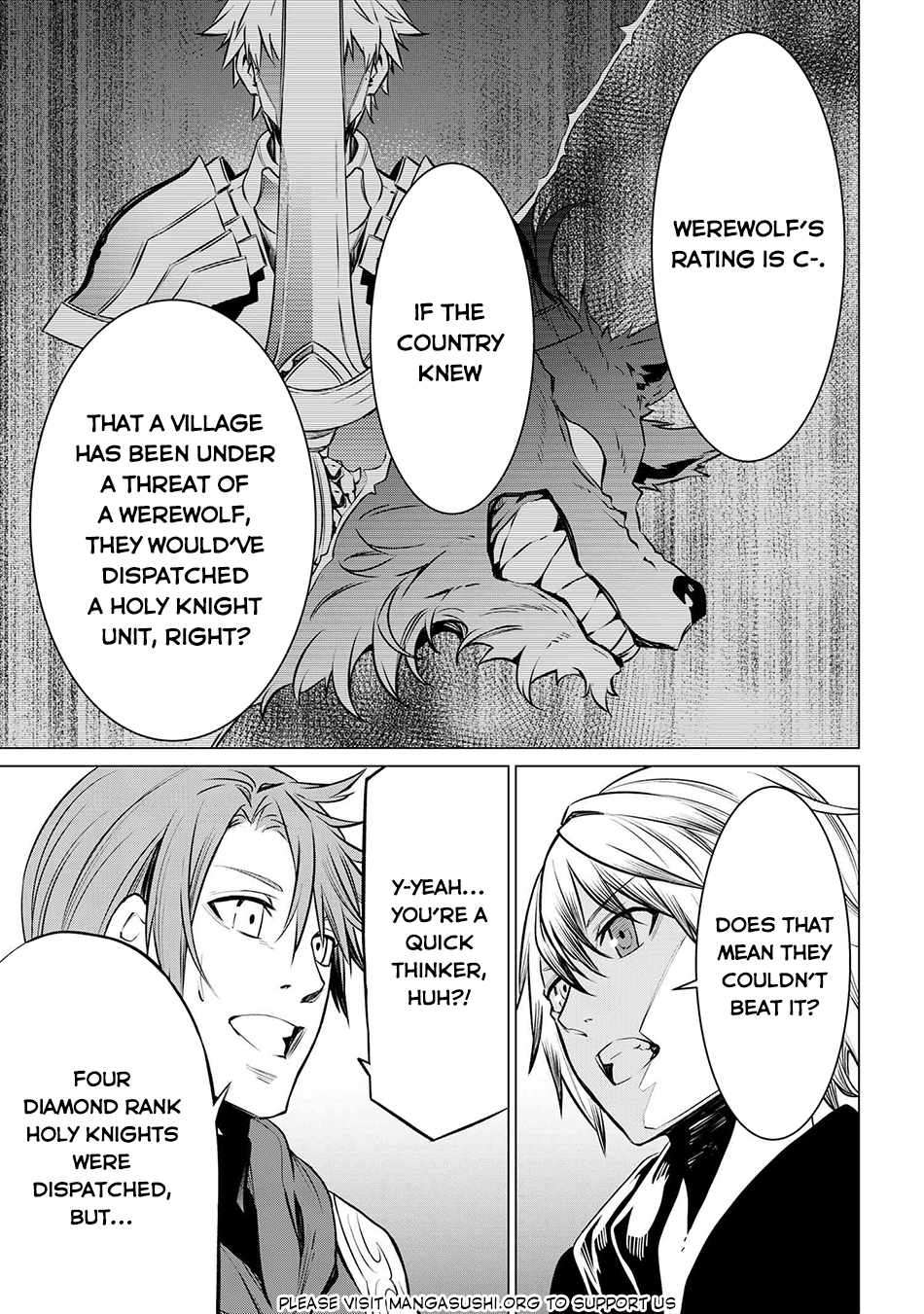 SSS-Rank Dungeon de Knife Ippon Tewatasare Tsuihou Sareta Shiro Madoushi: Yggdrasil no Noroi ni yori Jakuten de aru Maryoku Fusoku wo Kokufuku-shi Sekai Saikyou e to Itaru chapter 8.2 page 21