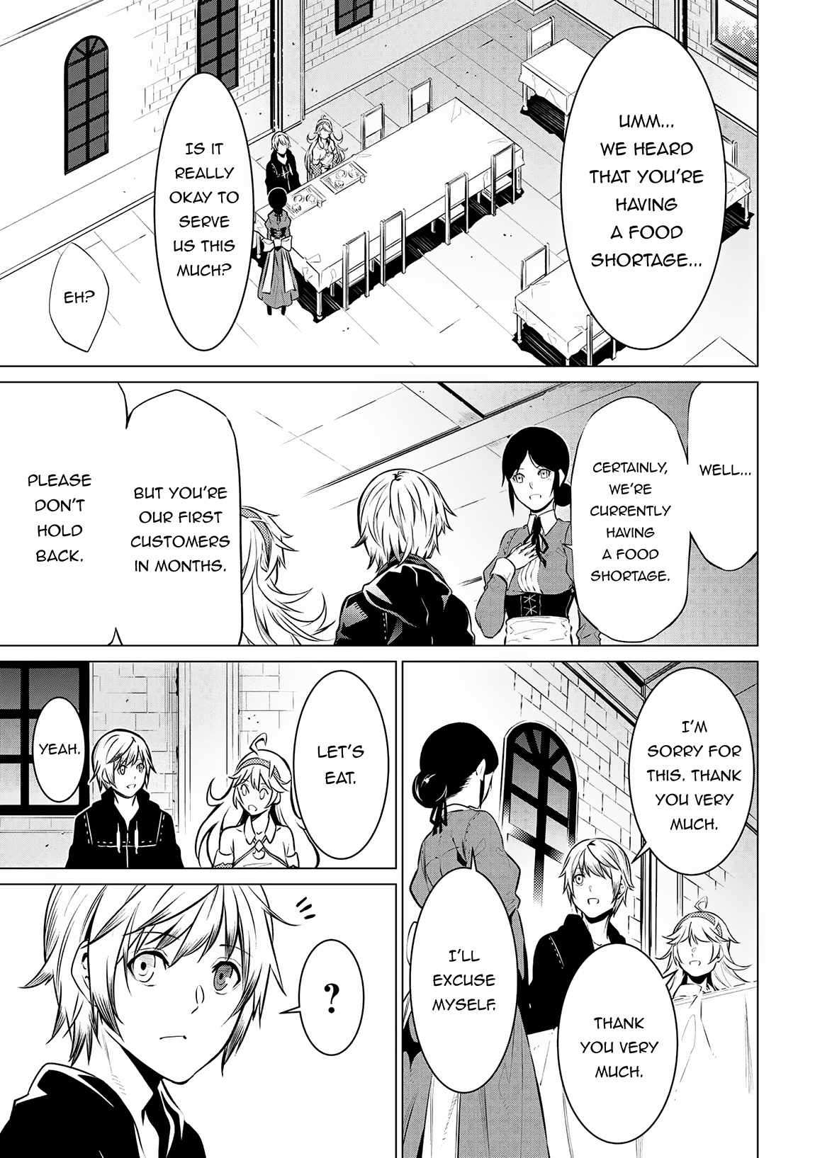 SSS-Rank Dungeon de Knife Ippon Tewatasare Tsuihou Sareta Shiro Madoushi: Yggdrasil no Noroi ni yori Jakuten de aru Maryoku Fusoku wo Kokufuku-shi Sekai Saikyou e to Itaru chapter 9.2 page 7