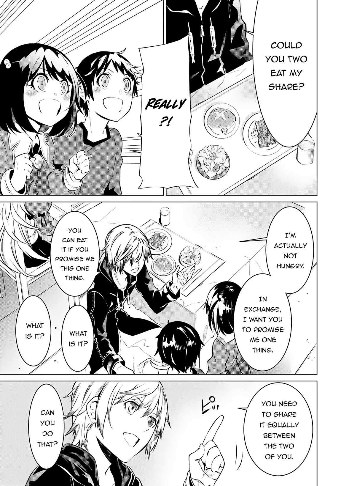 SSS-Rank Dungeon de Knife Ippon Tewatasare Tsuihou Sareta Shiro Madoushi: Yggdrasil no Noroi ni yori Jakuten de aru Maryoku Fusoku wo Kokufuku-shi Sekai Saikyou e to Itaru chapter 9.2 page 9