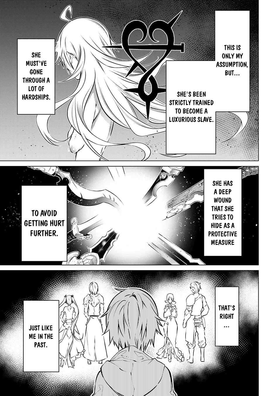 SSS-Rank Dungeon de Knife Ippon Tewatasare Tsuihou Sareta Shiro Madoushi: Yggdrasil no Noroi ni yori Jakuten de aru Maryoku Fusoku wo Kokufuku-shi Sekai Saikyou e to Itaru chapter 9.3 page 15