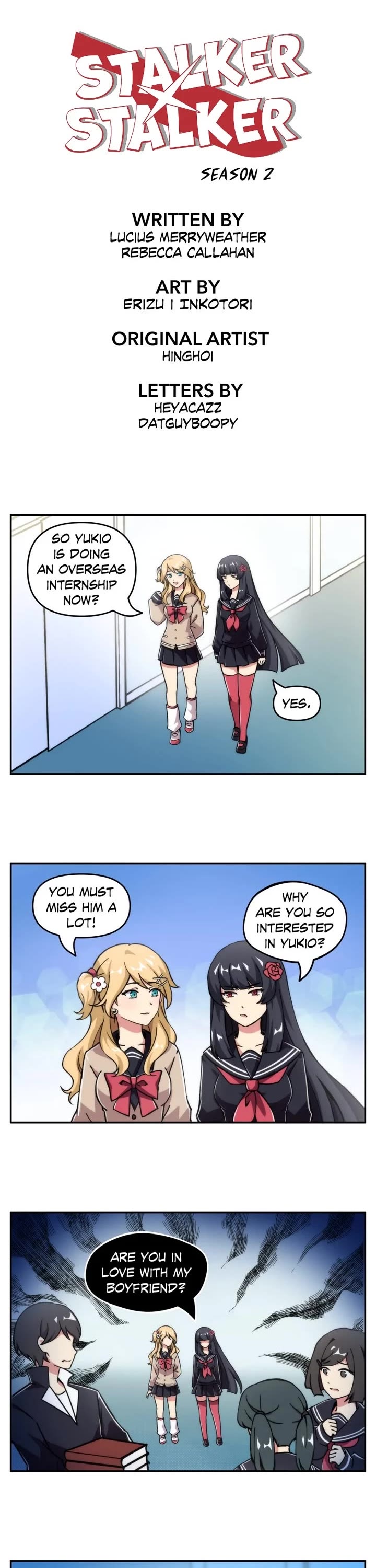 Stalker x Stalker chapter 100 page 1