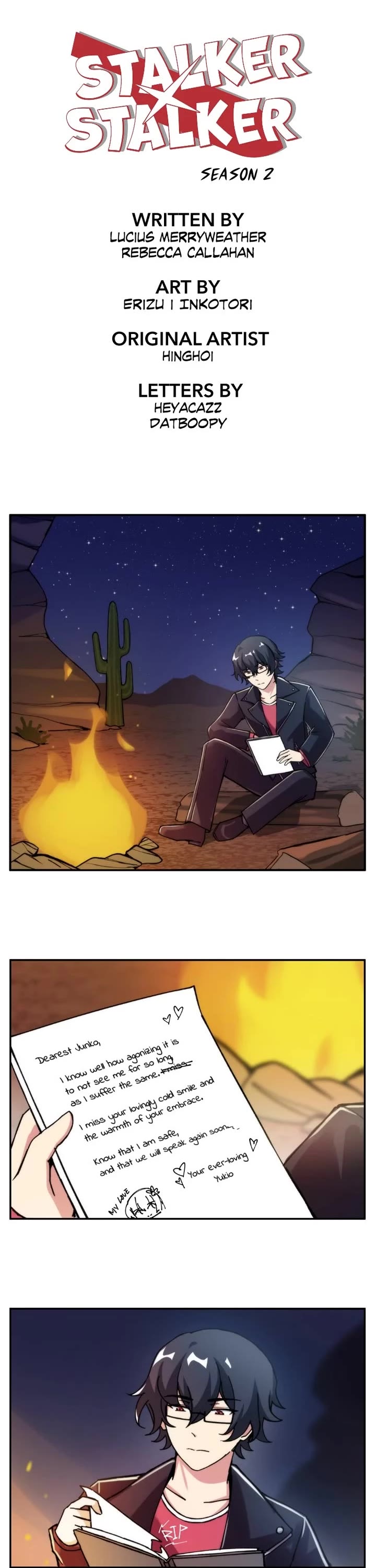 Stalker x Stalker chapter 110 page 1