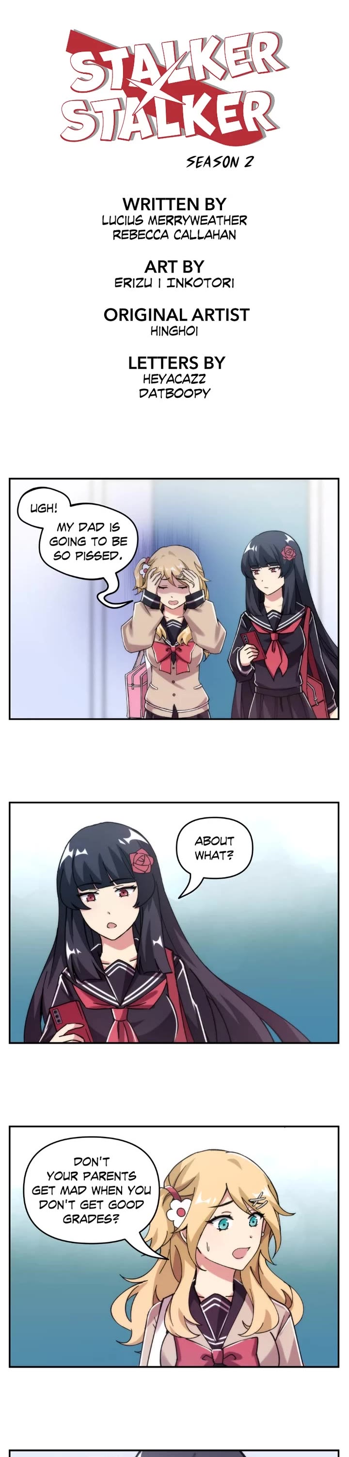 Stalker x Stalker chapter 122 page 1