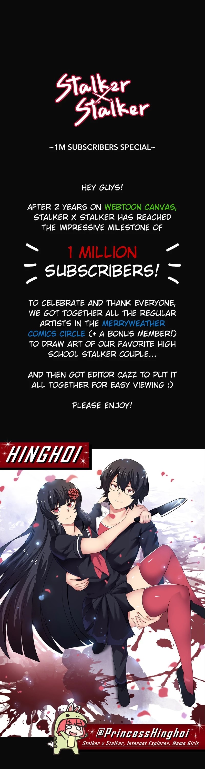 Stalker x Stalker chapter 67.6 page 1