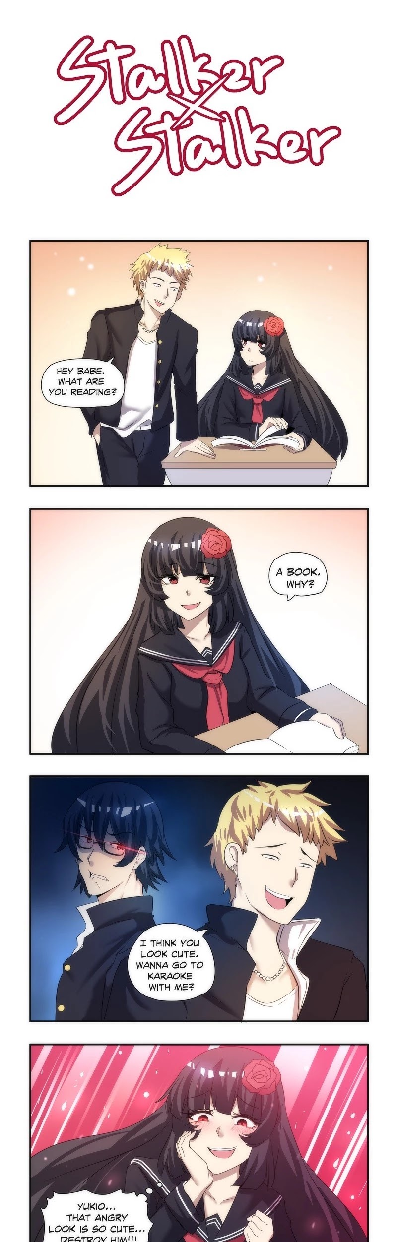 Stalker x Stalker chapter 8 page 1