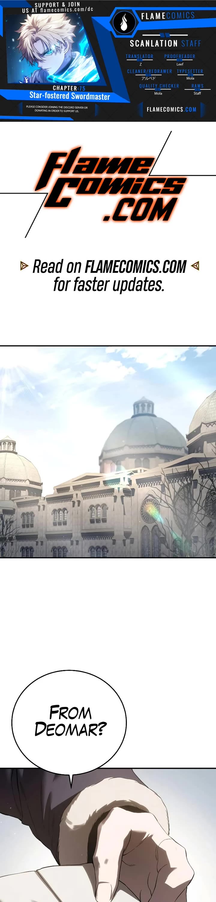 Star-Fostered Swordmaster chapter 75 page 1