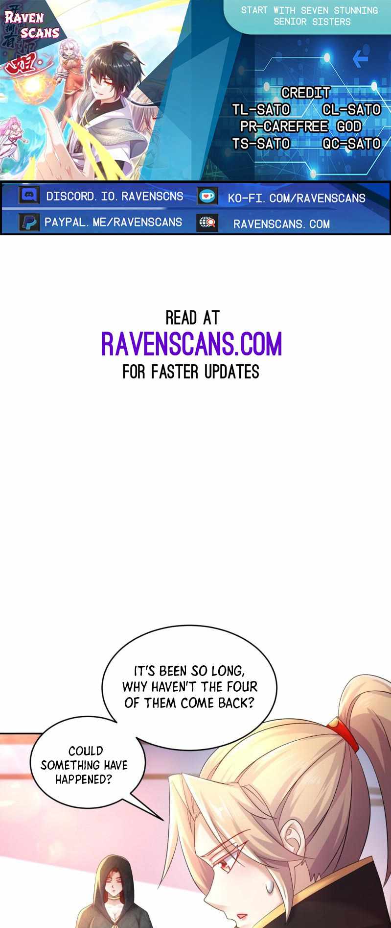 Start with seven stunning senior sisters chapter 28 page 1