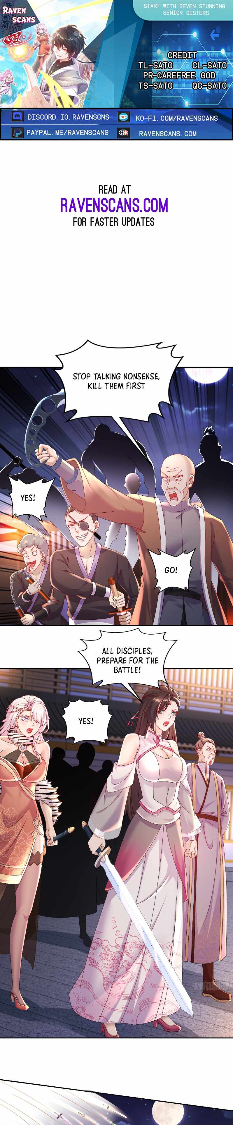 Start with seven stunning senior sisters chapter 30 page 1