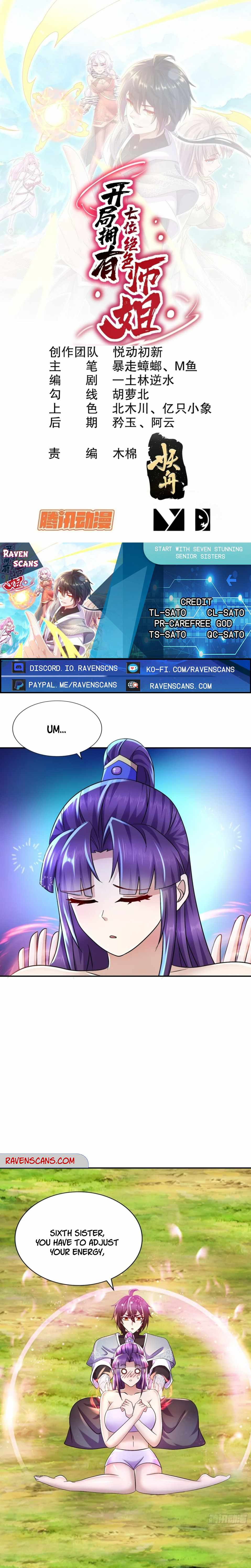 Start with seven stunning senior sisters chapter 35 page 1