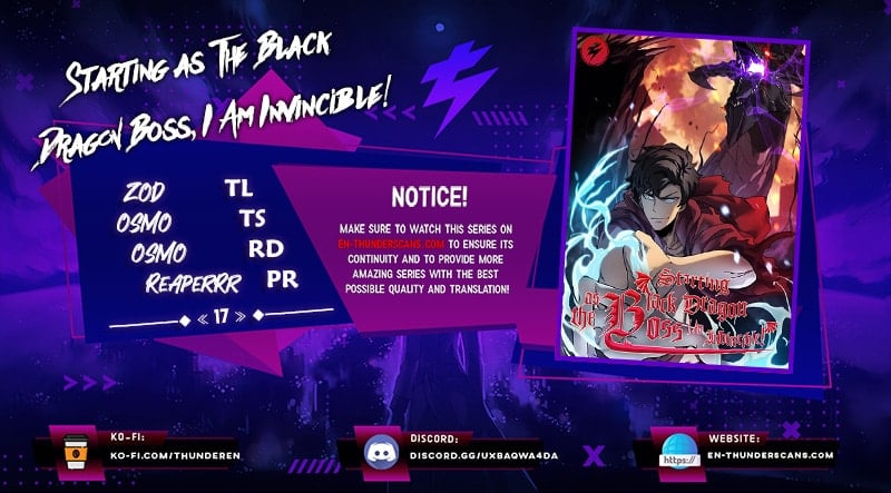 Starting as the Black Dragon Boss, I Am Invincible chapter 17 page 1